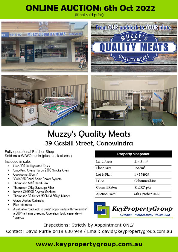 Muzzy's Quality Meats Canowindra